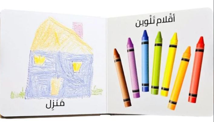 الرؤية - اللمس - الإحساس: الكلمات - حجم صغير - ورق مُقوّى