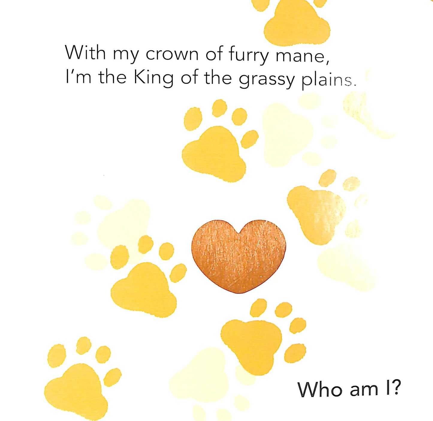 Wild Animals - Who Am I? - Board Book