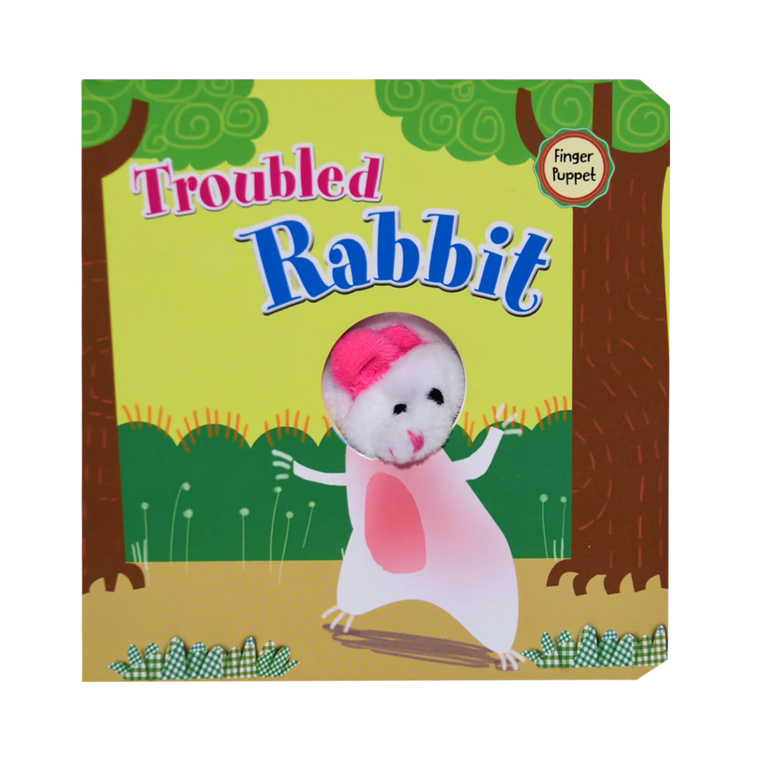 Trouble Rabbit Finger Puppet Al Balsam Bookstore trouble-rabbit-finger-puppet-al-balsam-bookstore