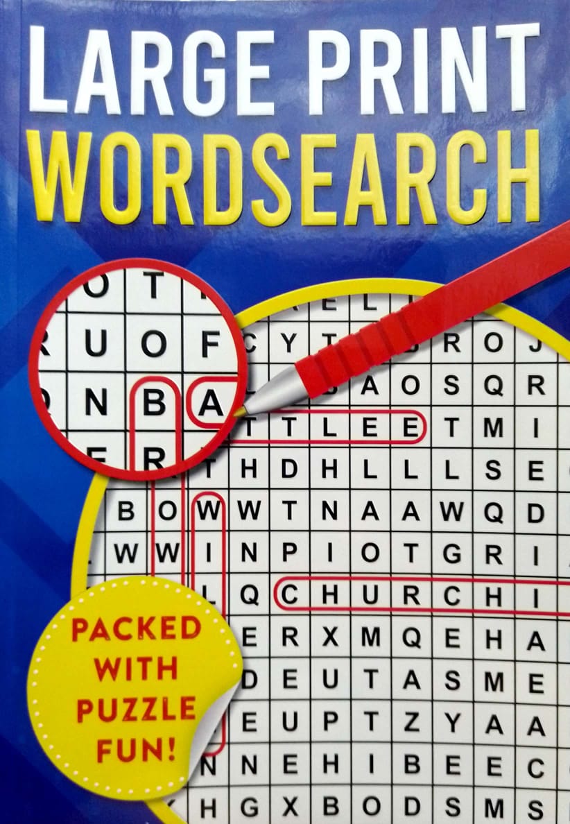 Large Print Words Search