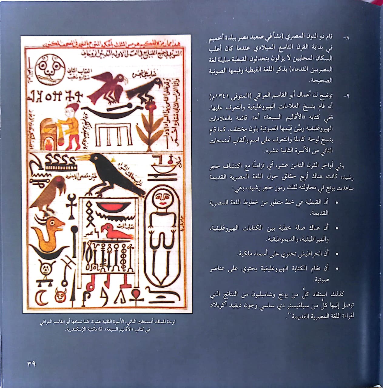 حجر رشيد - غلاف مُقوّى