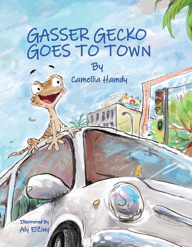 Gasser Gecko Goes to Town - Hard Cover