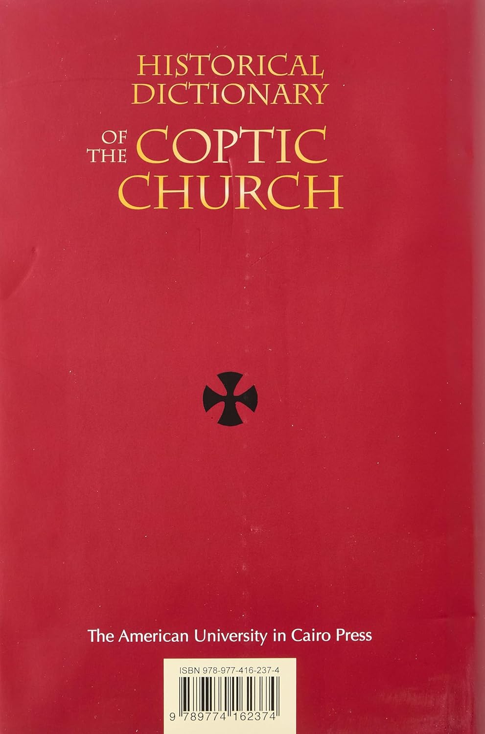 Historical Dictionary of the Coptic Church - Hard Cover