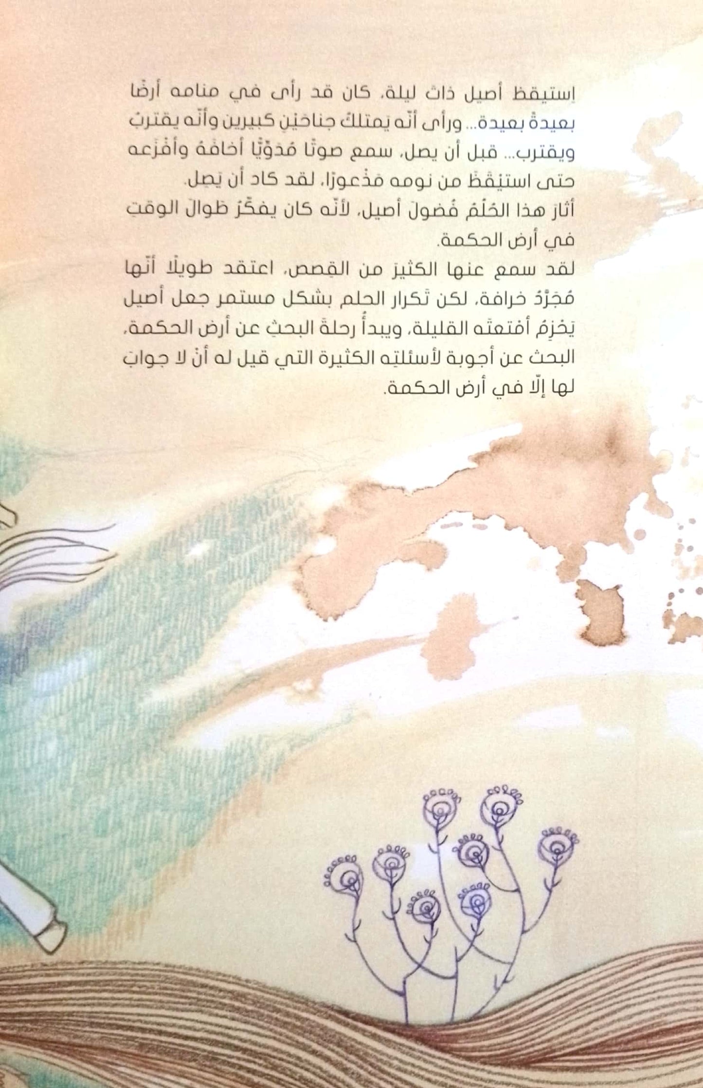 أرض الحكمة - غلاف مُقوّى