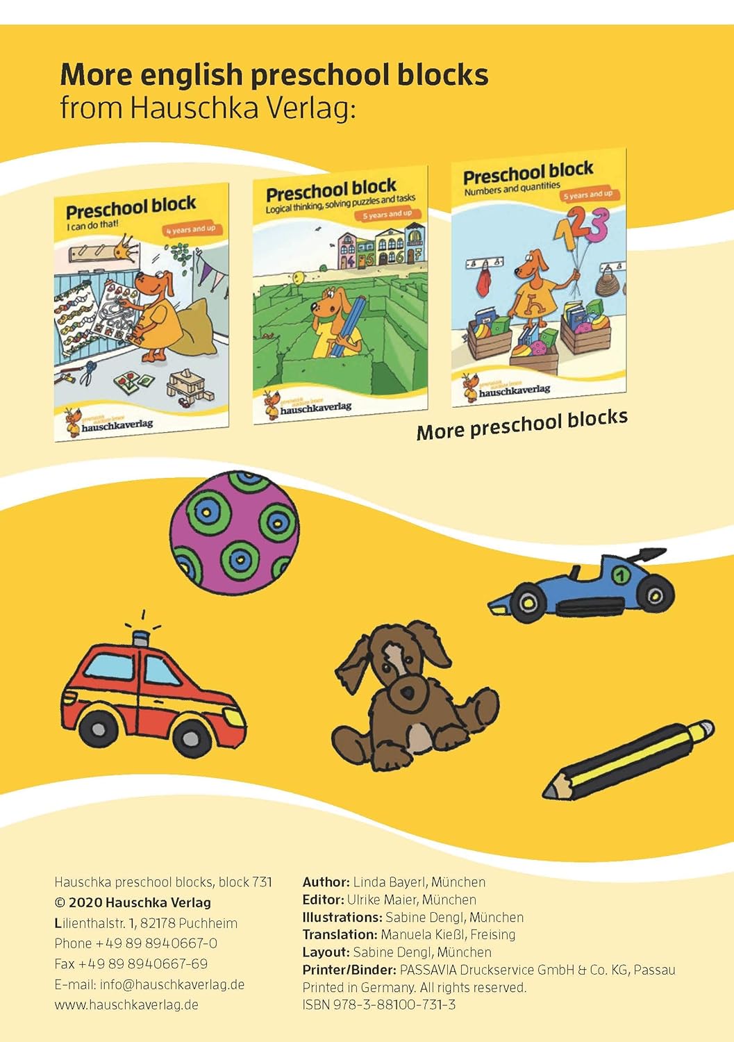 Preschool Block, comparing, connecting, finding errors - 4 years