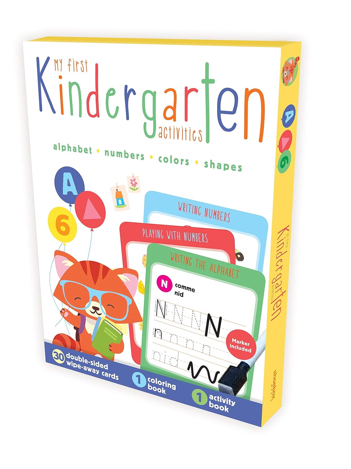 My First Kindergarten Activities - Alphabet, Numbers, Colors, Shapes