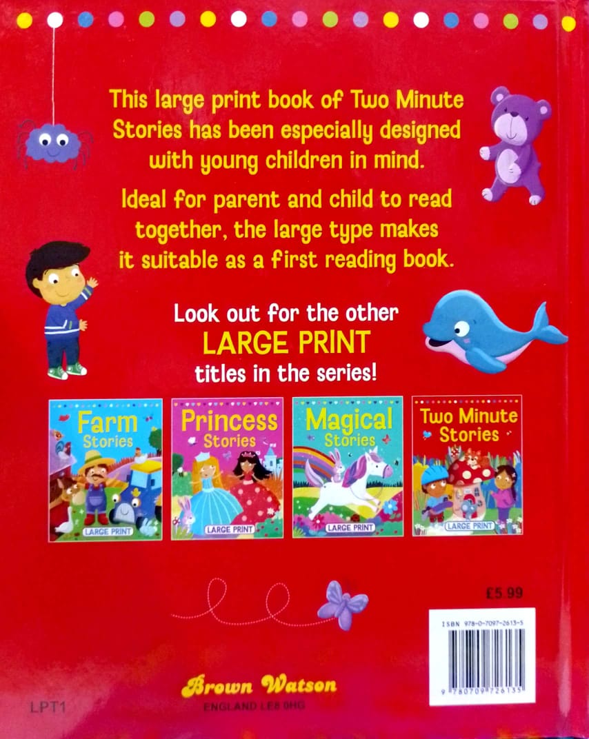 Large Print Magical Stories - Hard Cover