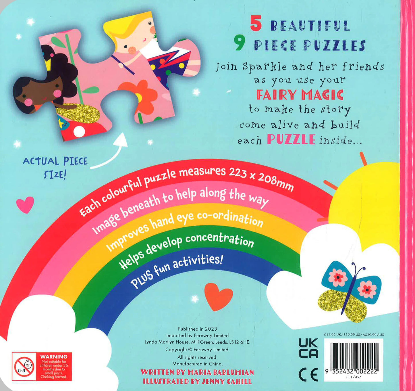 Fairies Jigsaw Book - Board Book