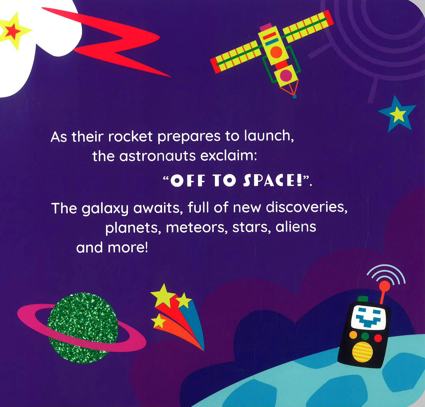 Space Jigsaw Book - Board Book