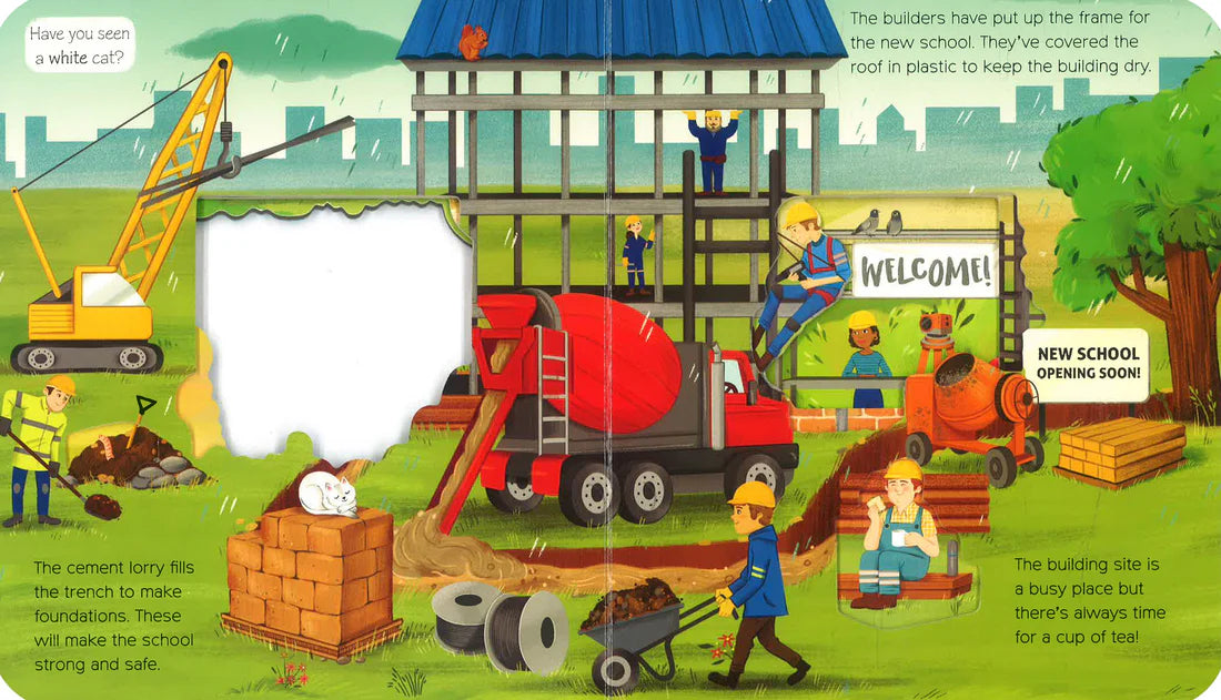 What Can You See on a Construction Site? - Board book