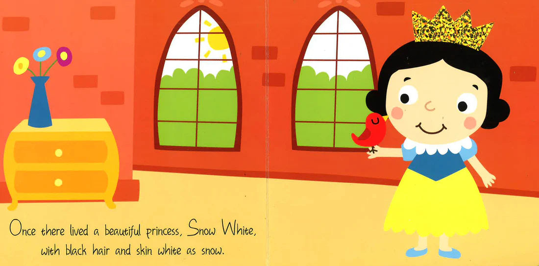 Fairy Tales to Touch: Snow white - Board Book