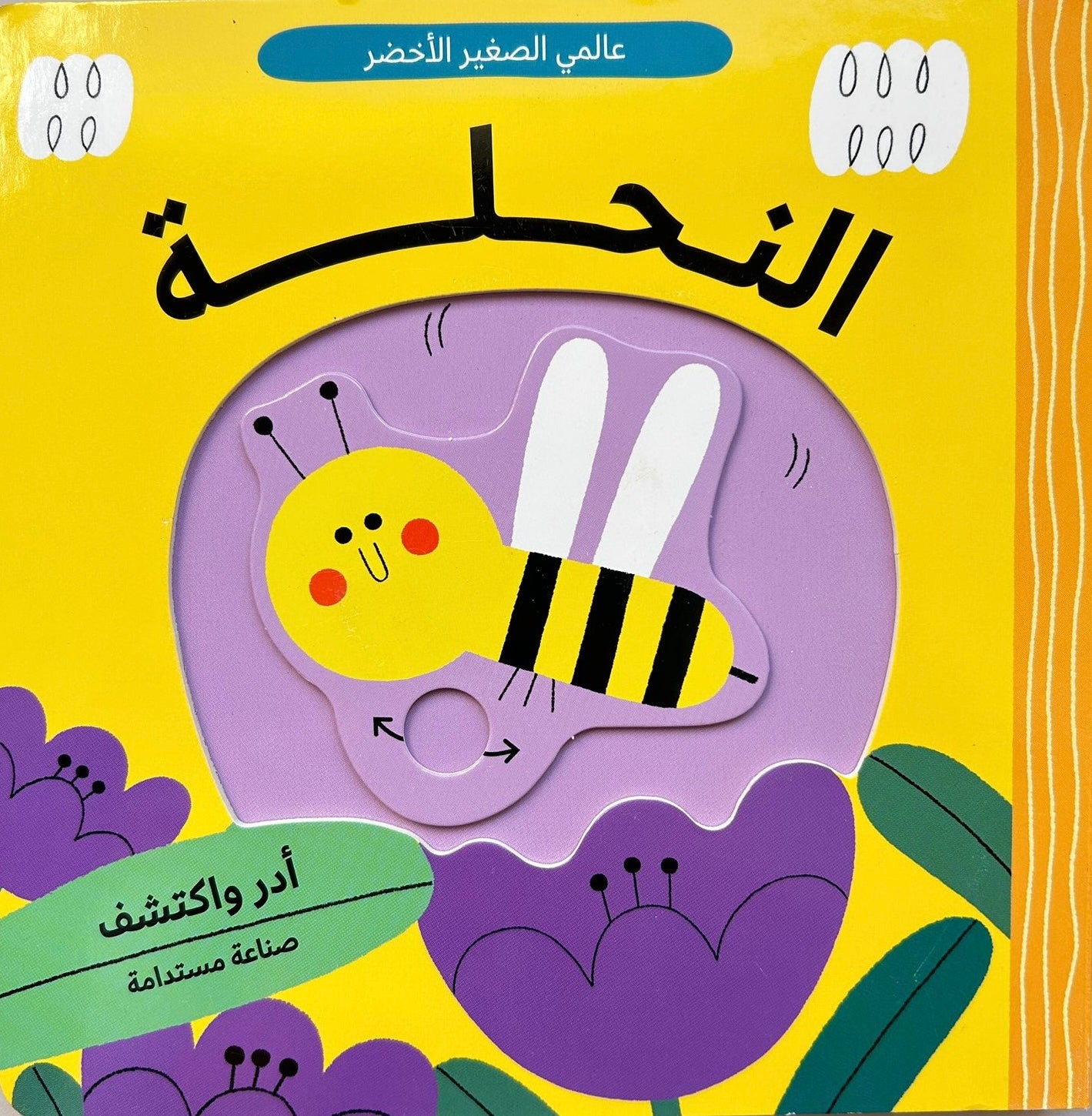 النحلة - سلسلة عالمي الصغير الأخضر - ورق مُقوّى