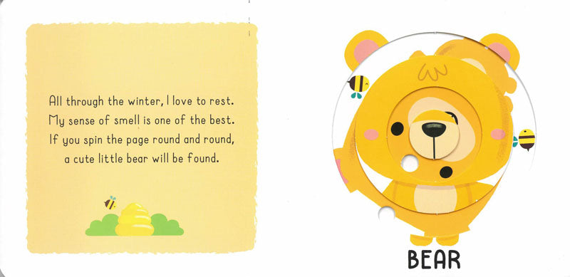 My First Sliding Puzzles: Countryside Animals - Board Book
