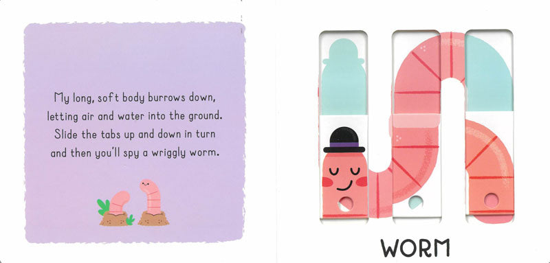 My First Sliding Puzzles: Small Animals - Board Book