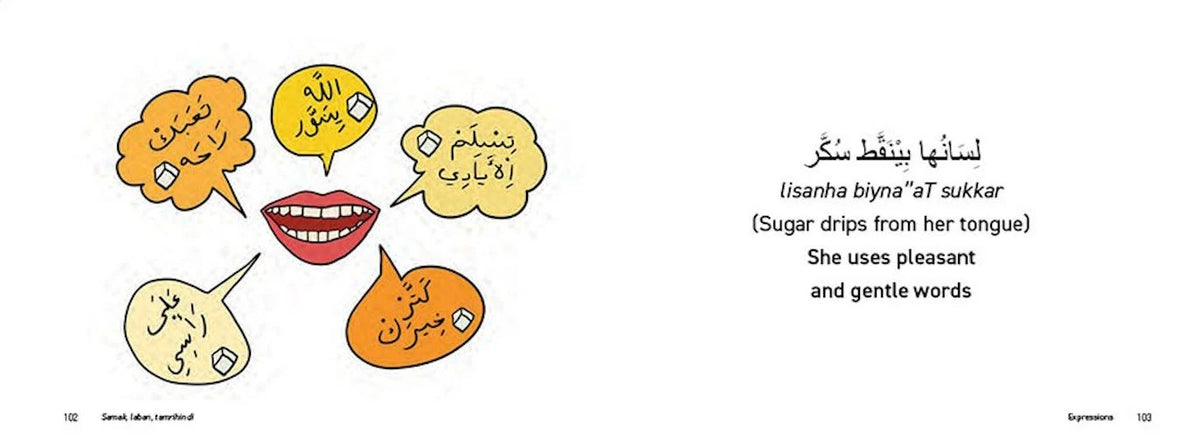 Fish, Milk, Tamarind A Book of Egyptian Arabic Food Expressions - Hard Cover