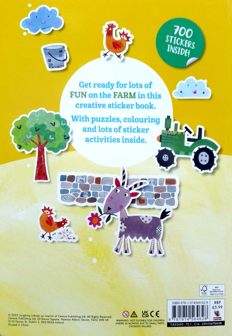 Farmyard Animals - 700 stickers