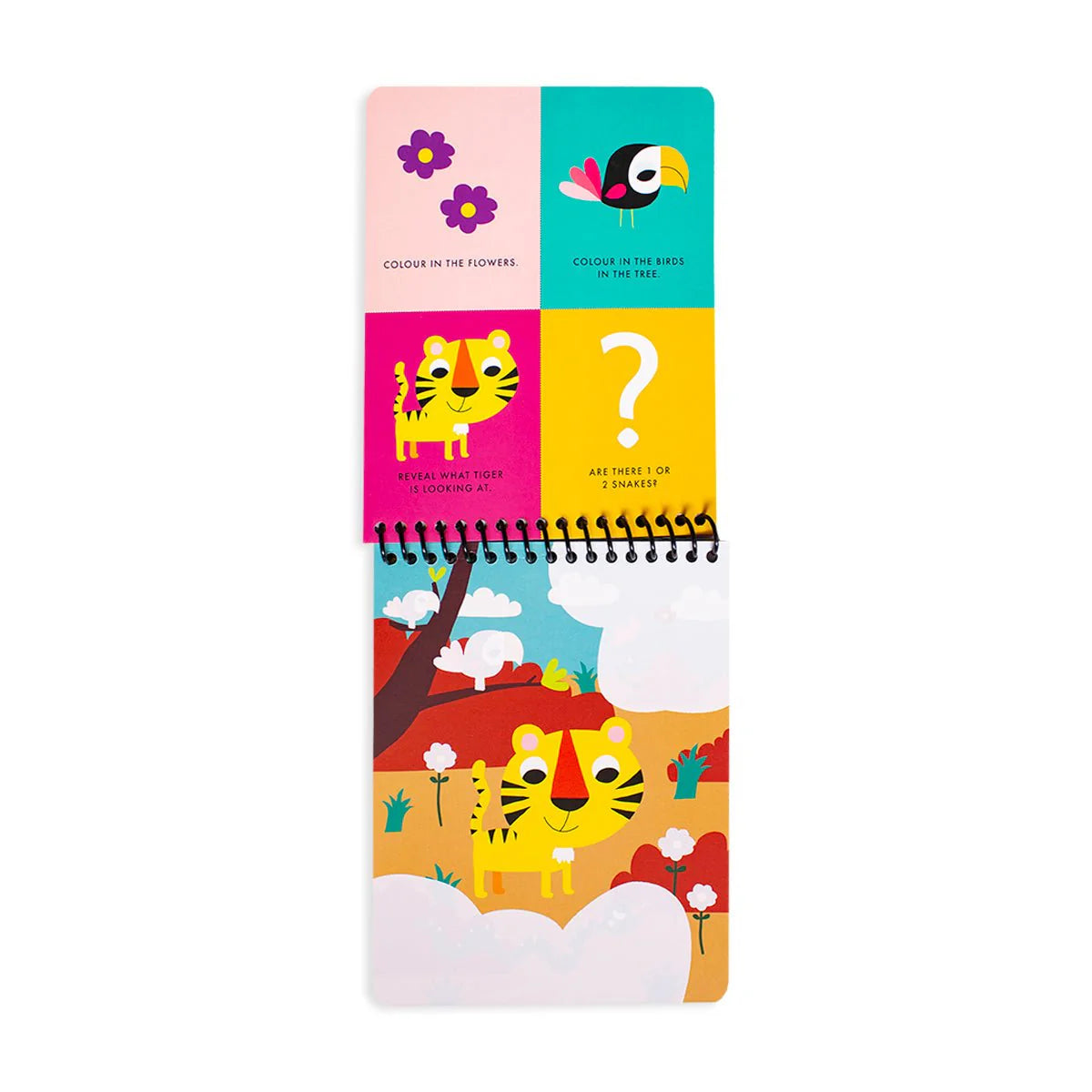 Colour with Water in the Wild Activity Pad