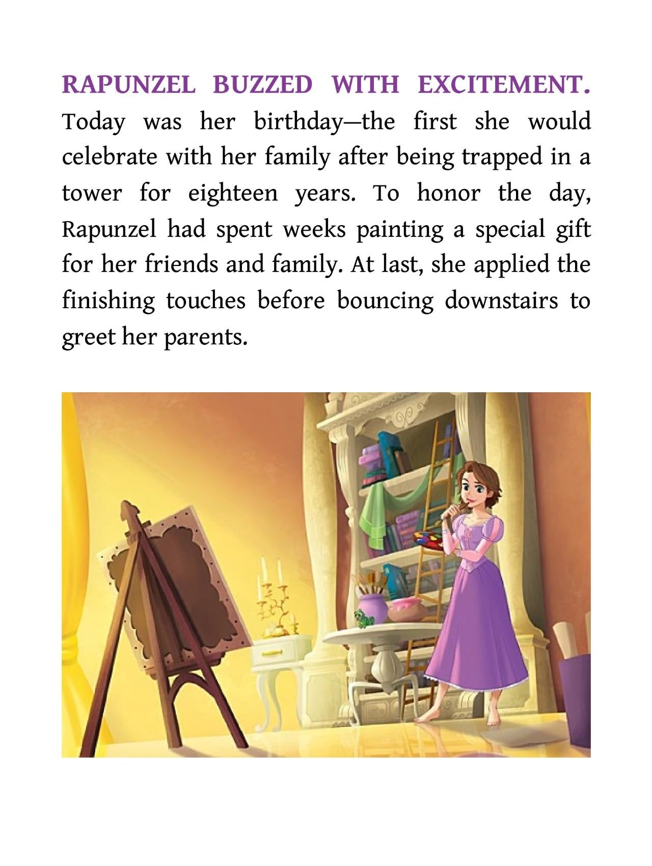 Disney Princess: The Great Birthday Search-Rapunzel
