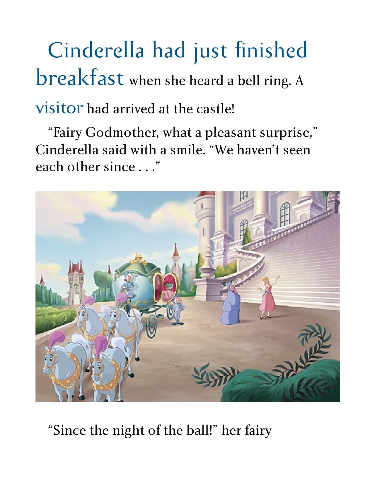 Disney Princess: A Magical Visitor - Cinderella