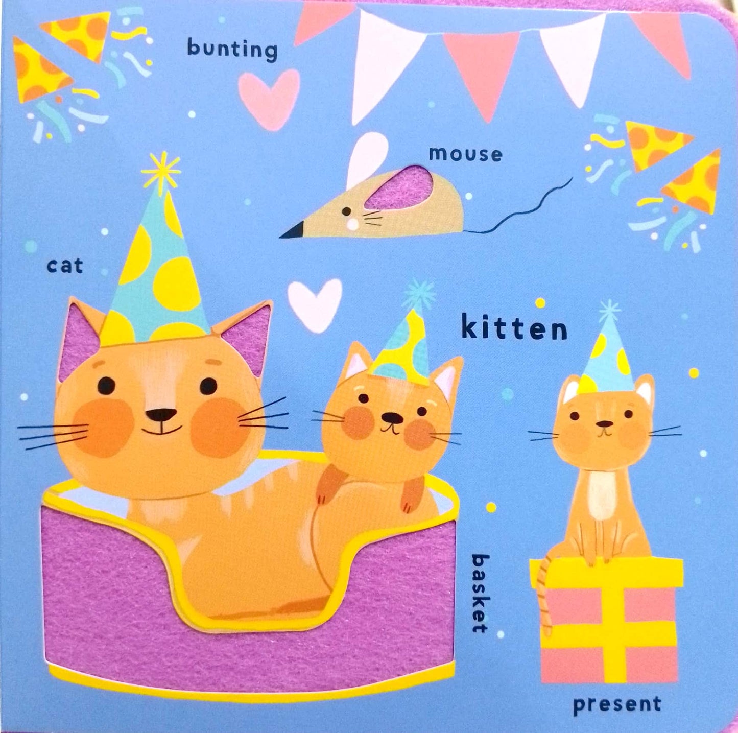 Soft to Touch Words: Babies - Board Book
