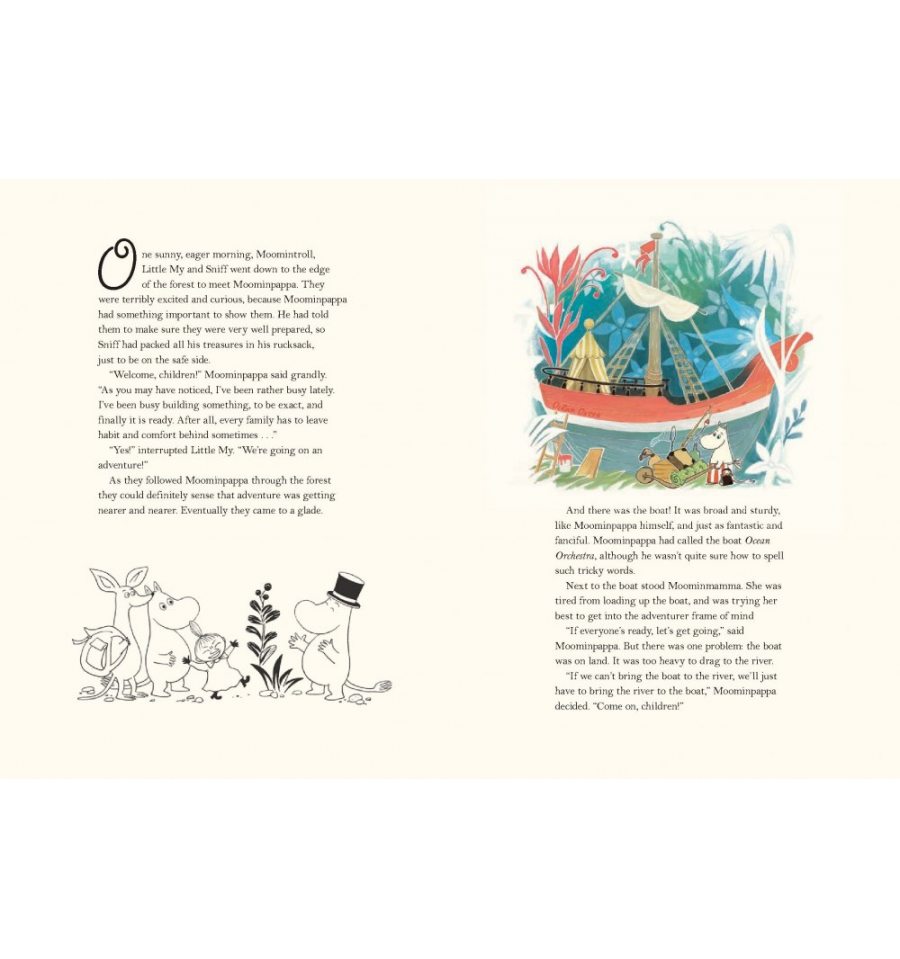 Moomintroll Sets Sail - Hardcover