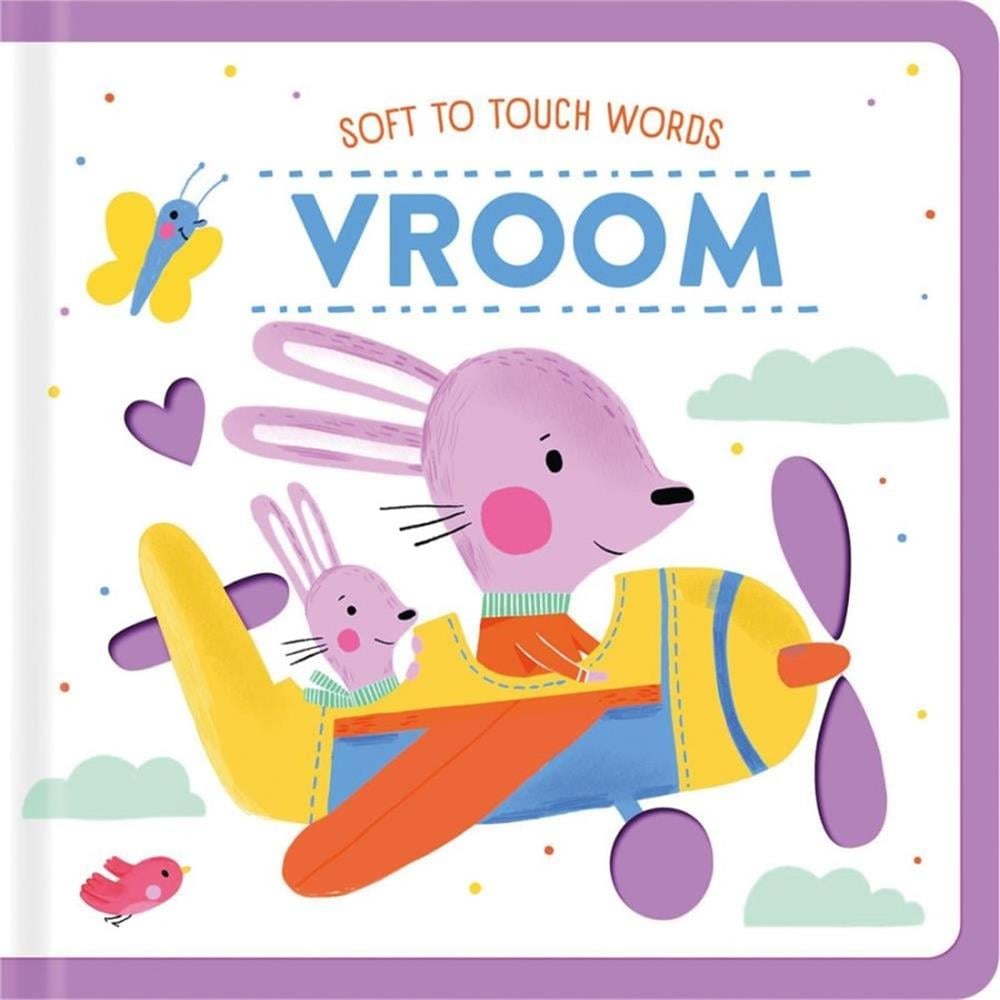 Soft to Touch Words: Vroom - Board Book