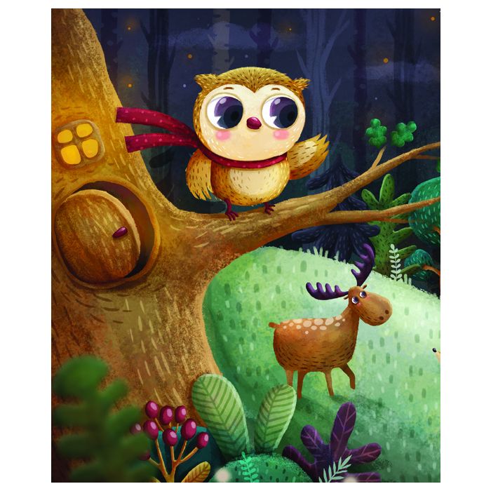 ألحان الليل - غلاف مُقوّى