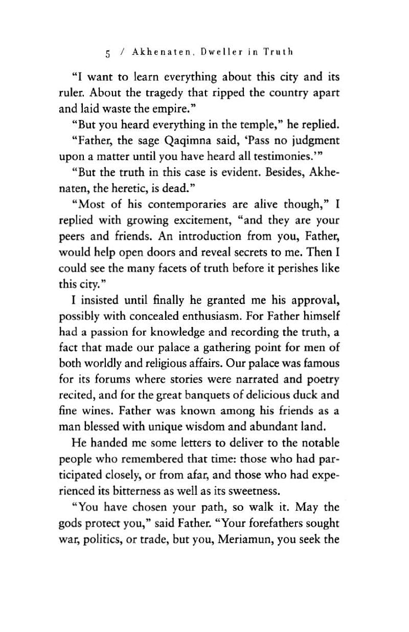 Akhenaten Dweller in Truth