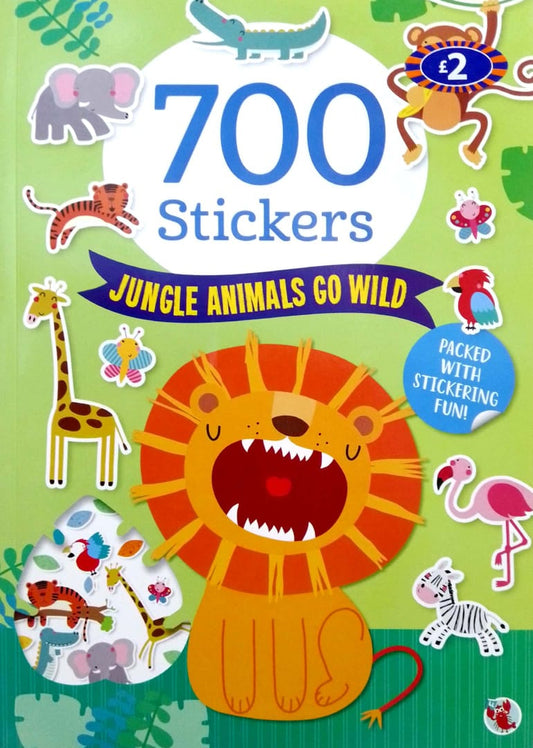 Jungle Animal Go Wild - 700 stickers