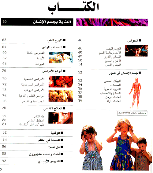 جسم الإنسان - سلسلة شبابنا - غلاف مقوى