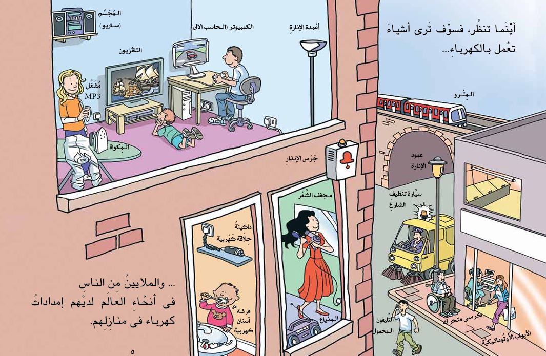 قصة الكهرباء المكهربة