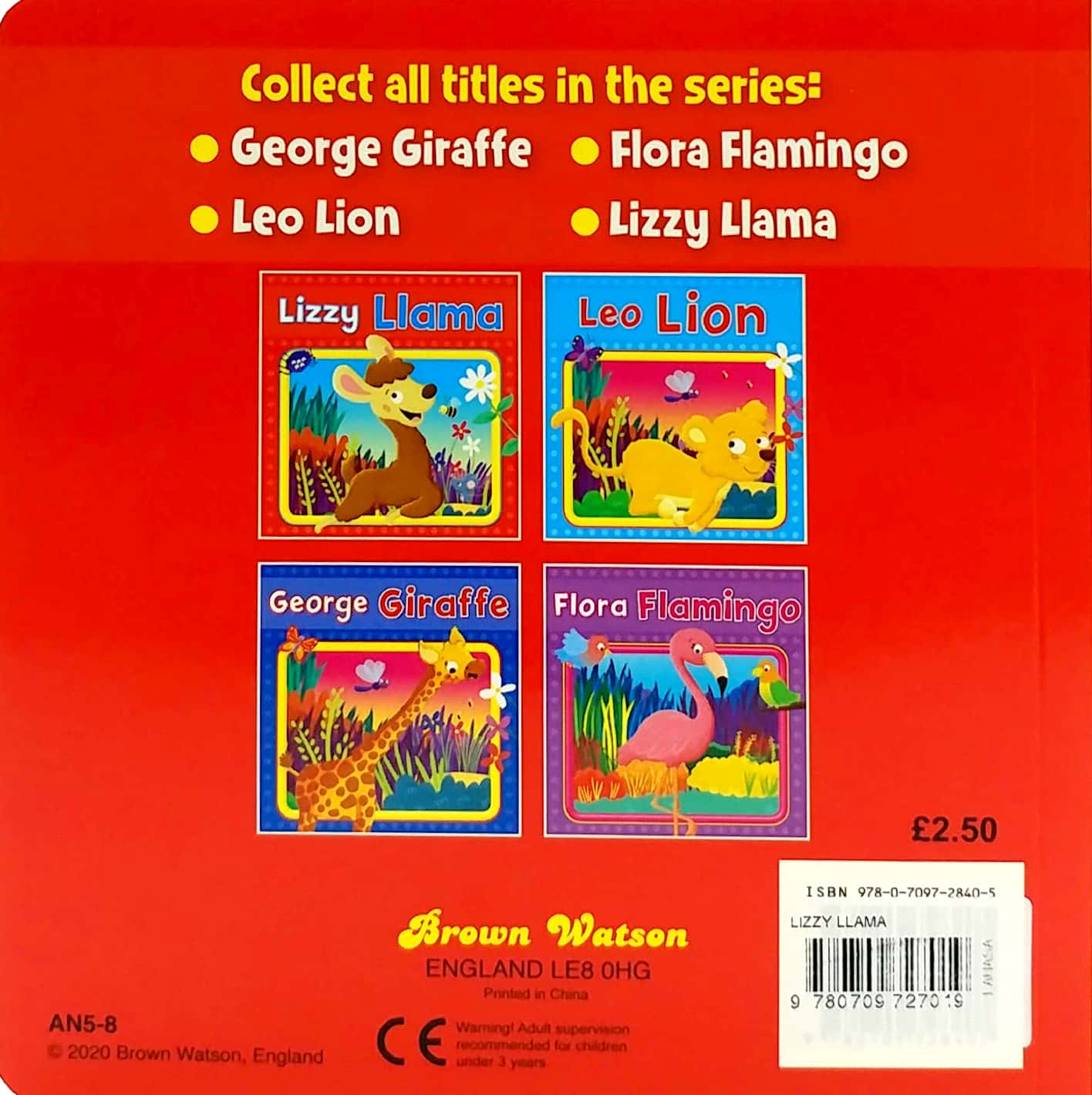 Lizzy Lama - Board Book