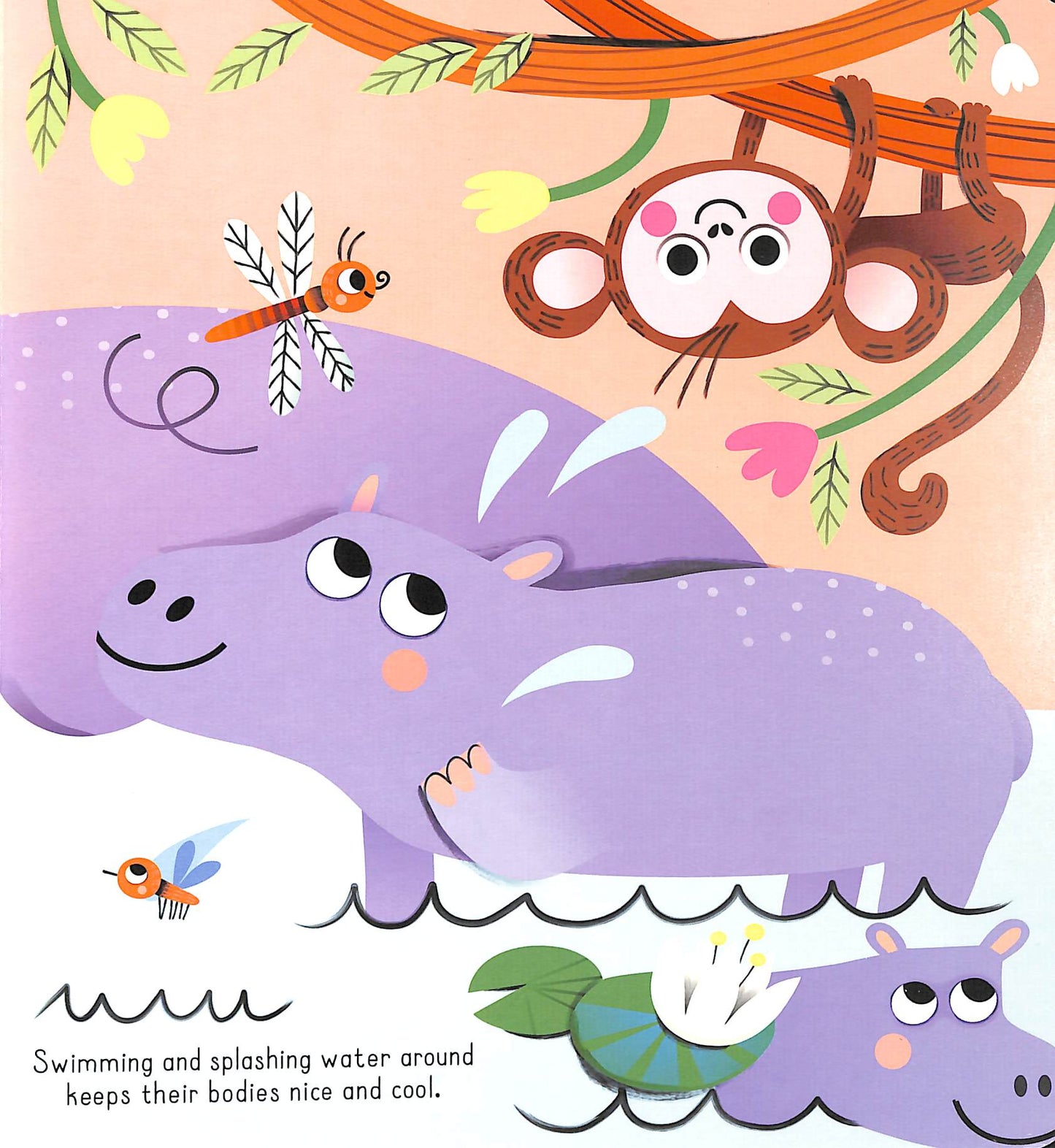 Learning Tab Book: Wild- Board Book