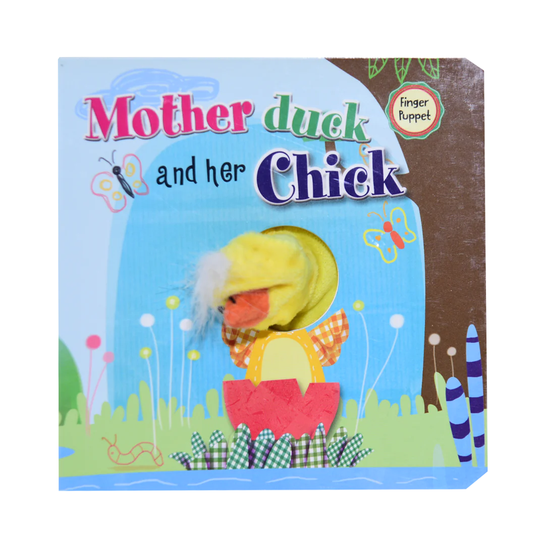 Mother Duck and her Chick - Finger Puppet