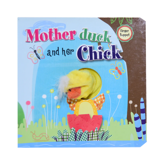 Mother Duck and her Chick - Finger Puppet