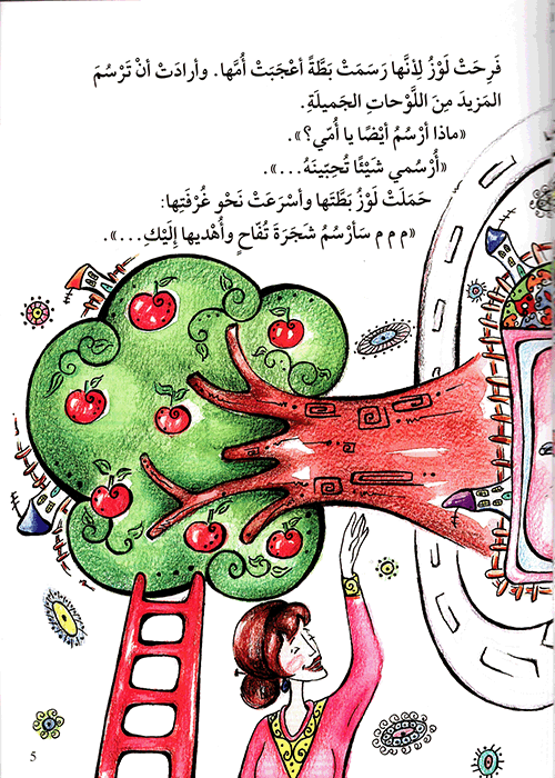 قصة لوز تنقذ العالم