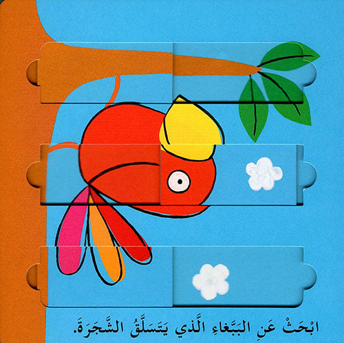 غابة المرح - سلسلة  الغاز مصورة عن الحيوانات - ورق مُقوّى
