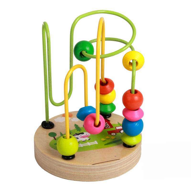 متاهة حلزونية صغيرة + علبة Mini Wire Maze + Box
