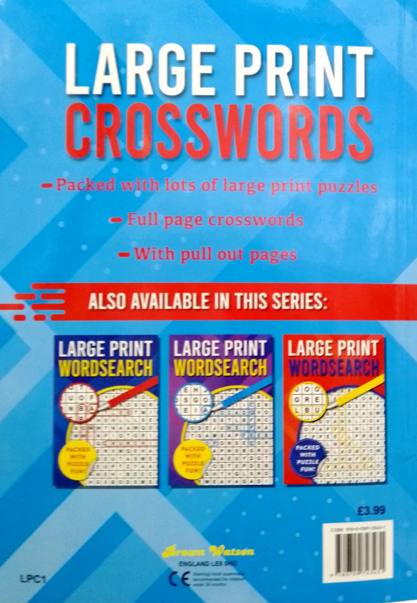 Large Print Words Search