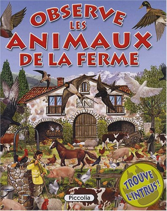 Observe Les Animaux De La Ferme