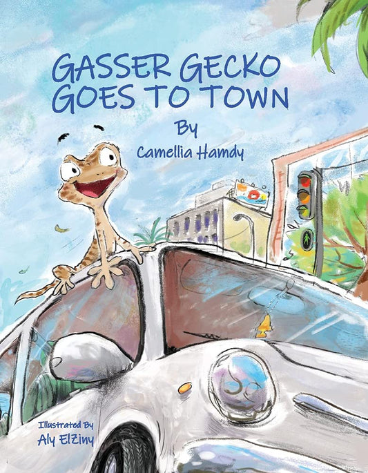 Gasser Gecko Goes to Town - Hard Cover
