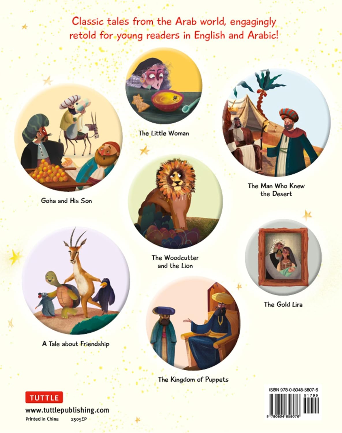 Arabic Folktales for Children: Timeless Stories to Share in English and Arabic : Hard Cover