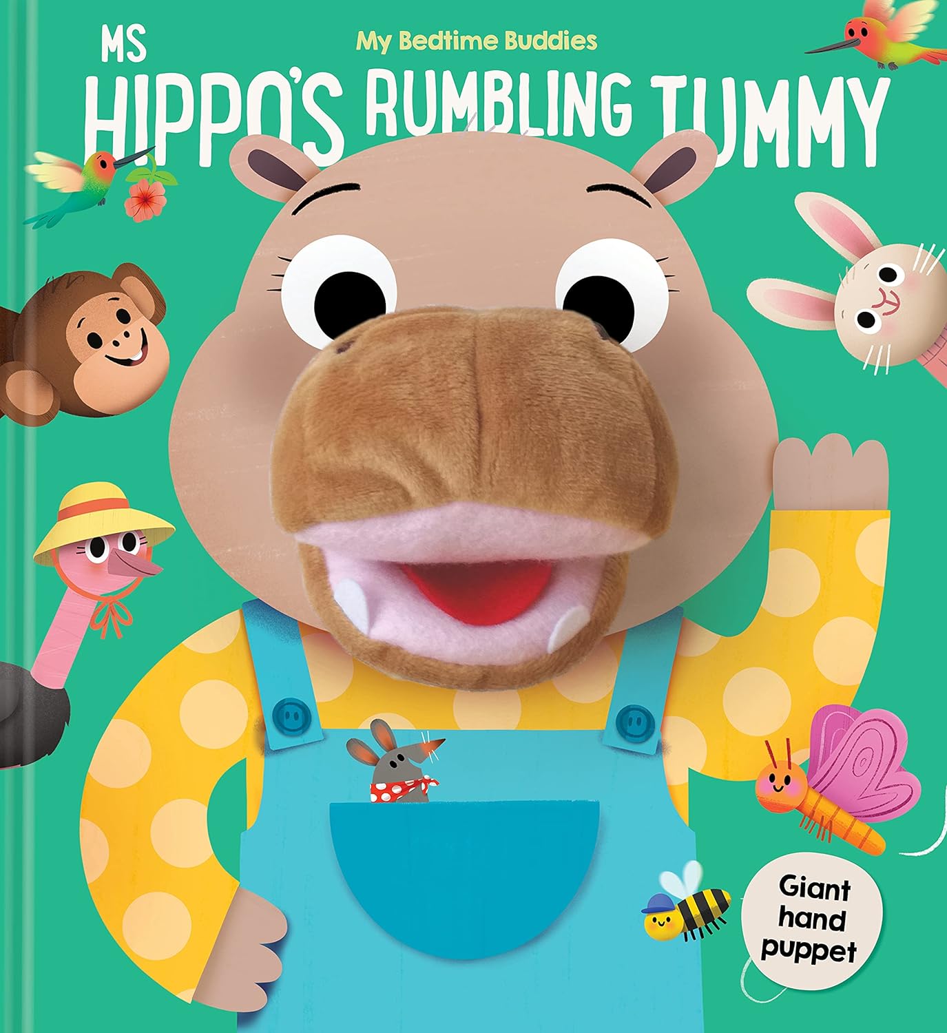 My Bedtime Buddies: Ms Hippo's Rumbling Tummy - Board Book