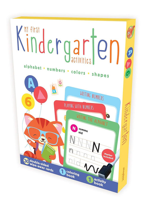 My First Kindergarten Activities - Alphabet, Numbers, Colors, Shapes