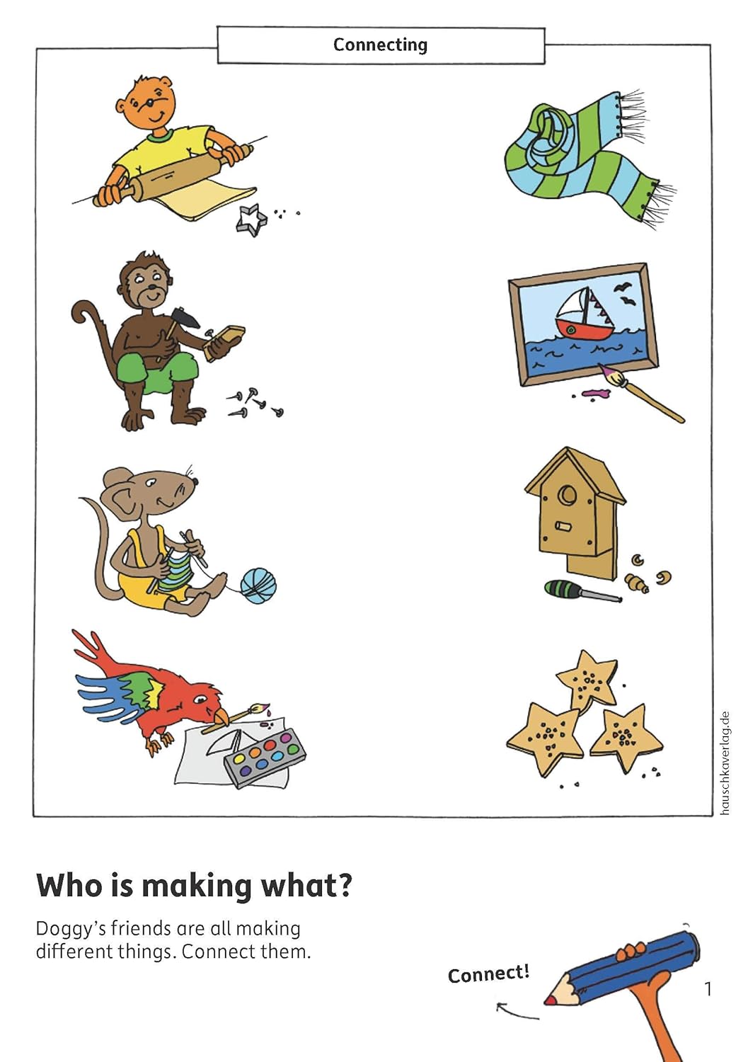 Preschool Block, comparing, connecting, finding errors - 4 years