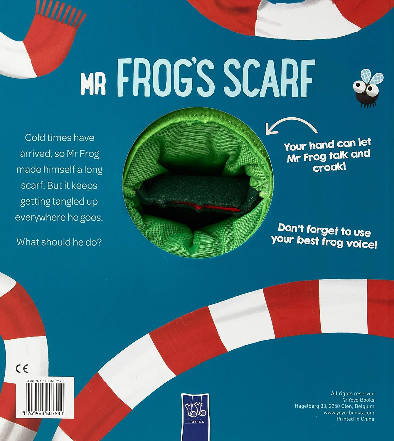My Bedtime Buddies: Mr. Frog's Scarf - Board Book