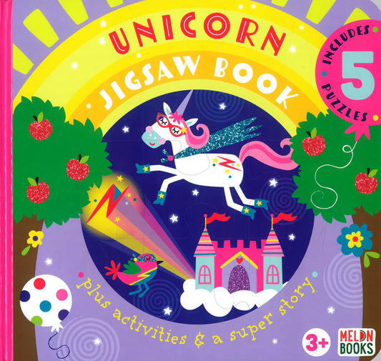 Unicorn Jigsaw Book - Board Book