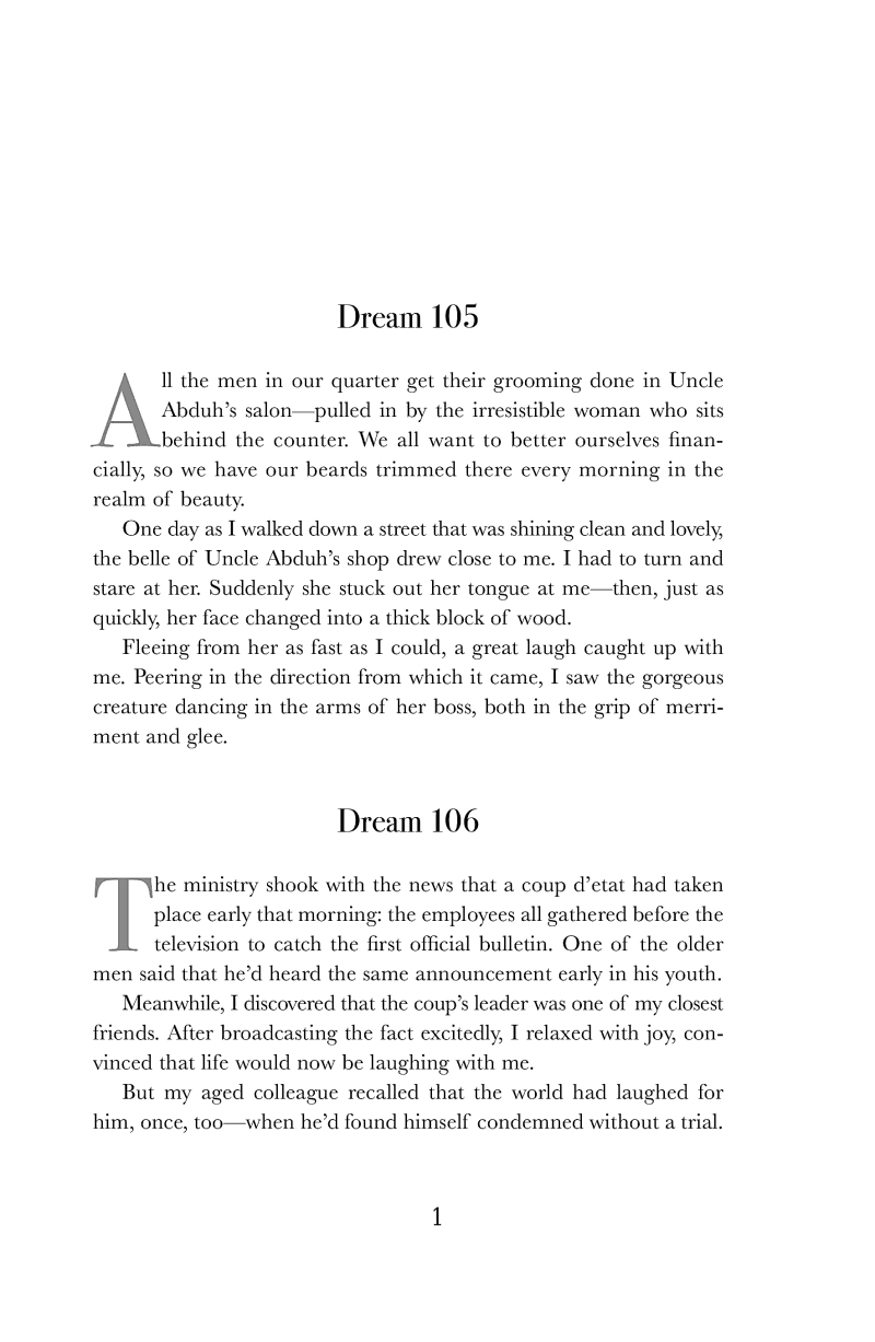Dreams of Departure The Last Dreams Published in the Nobel Laureate’s Lifetime