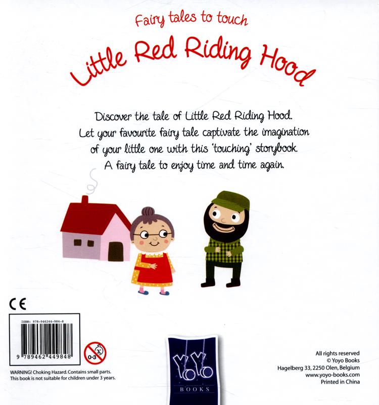 Fairy Tales to Touch: Little Red Riding Hood - Board Book