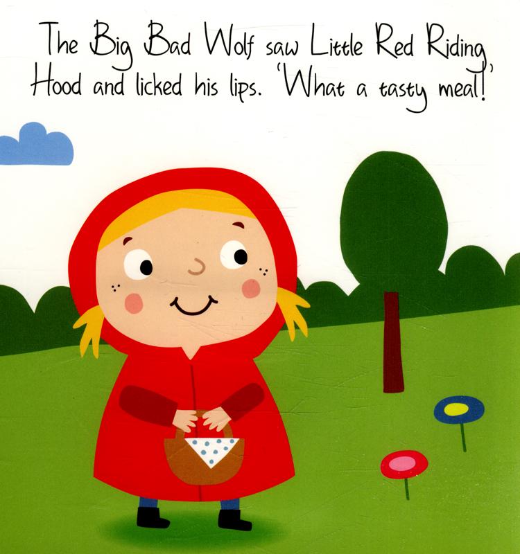 Fairy Tales to Touch: Little Red Riding Hood - Board Book